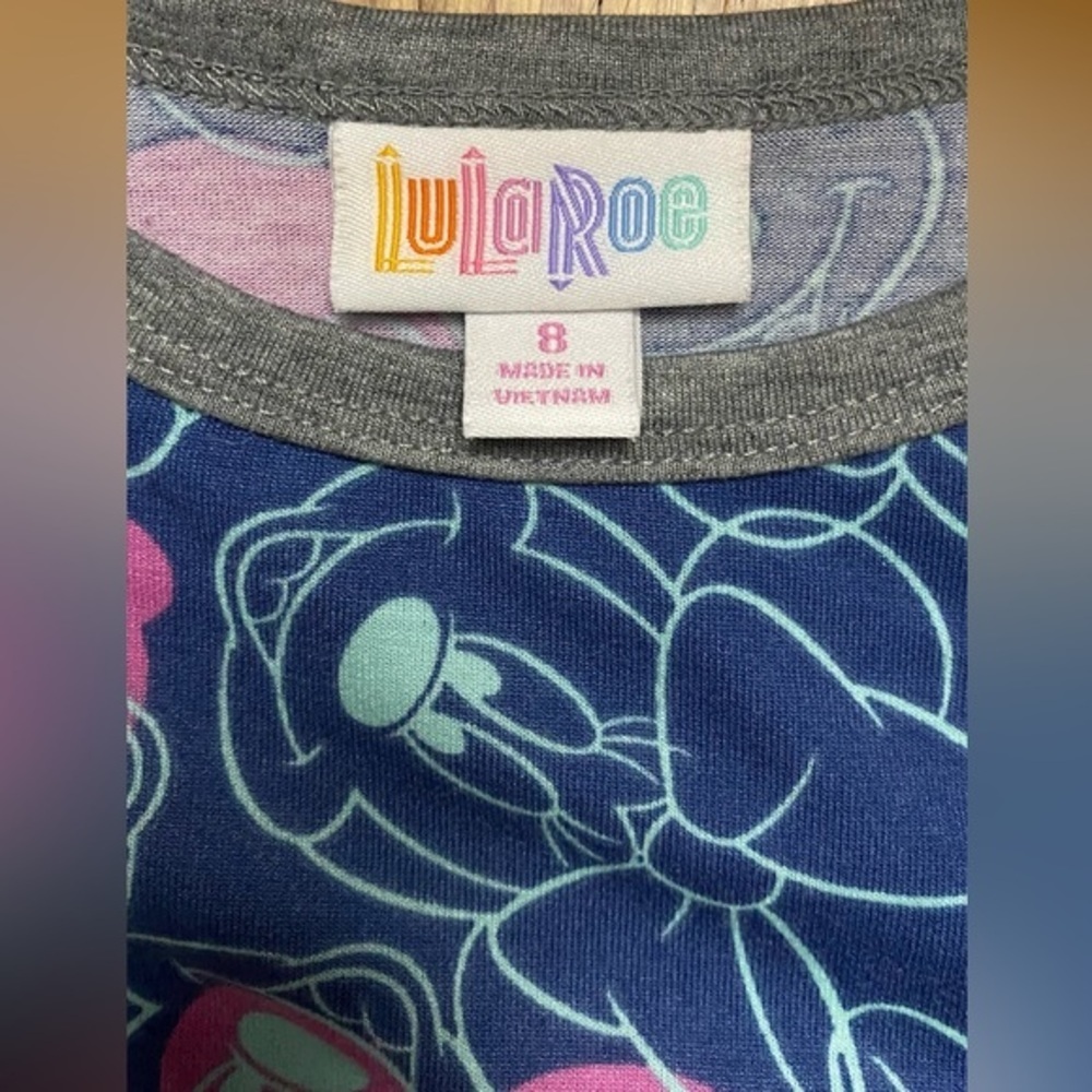 LuLaRoe Randy Disney Minnie Mouse Girls 8 - Picture 4 of 5
